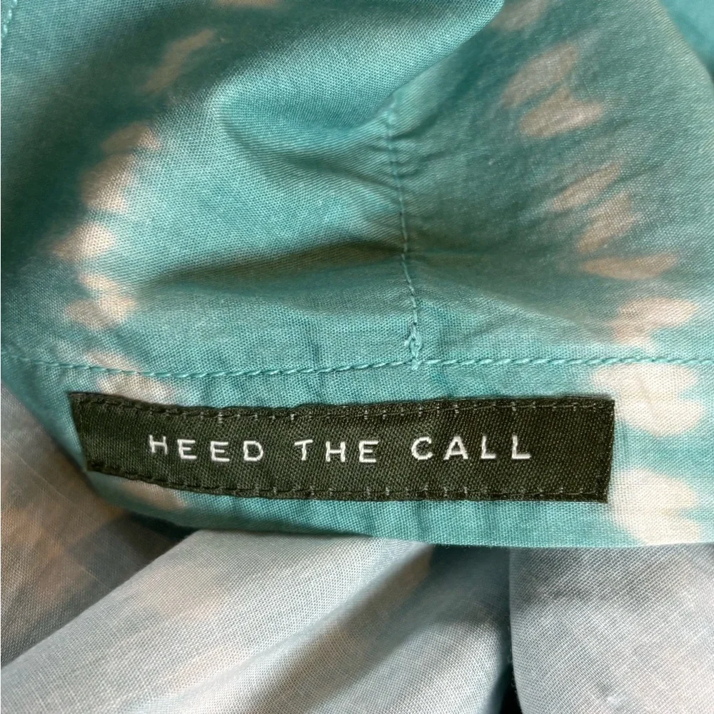 Howler Brothers San Gabriel Shirt‎ Hazy Horizon Seaspray Green Tie Dye